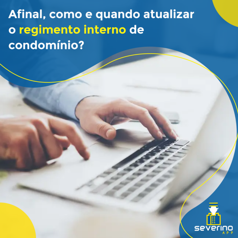 atualizar o regimento interno do condomínio